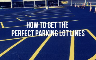 HOW TO GET THE PERFECT PARKING LOT LINES