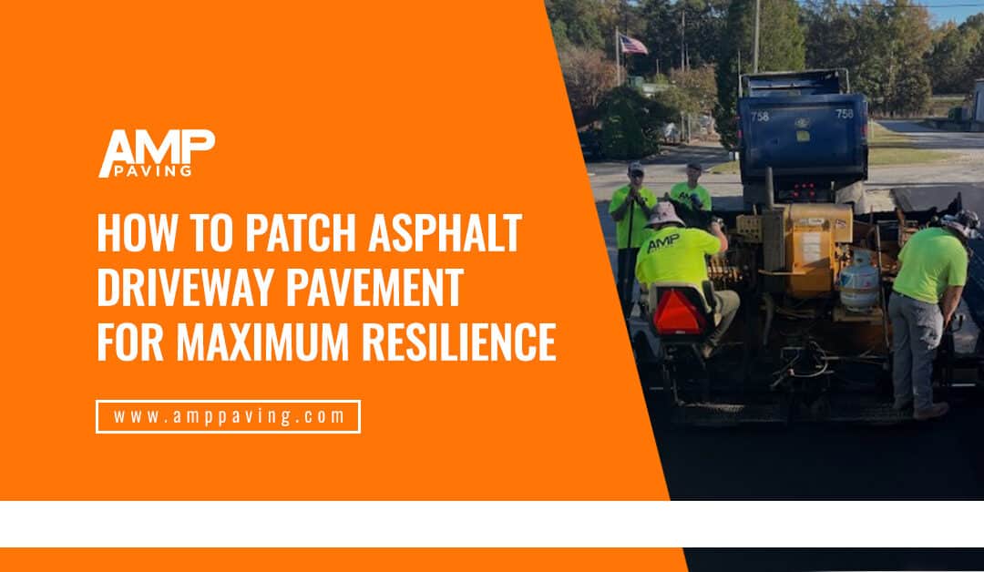 how to patch asphalt driveway
