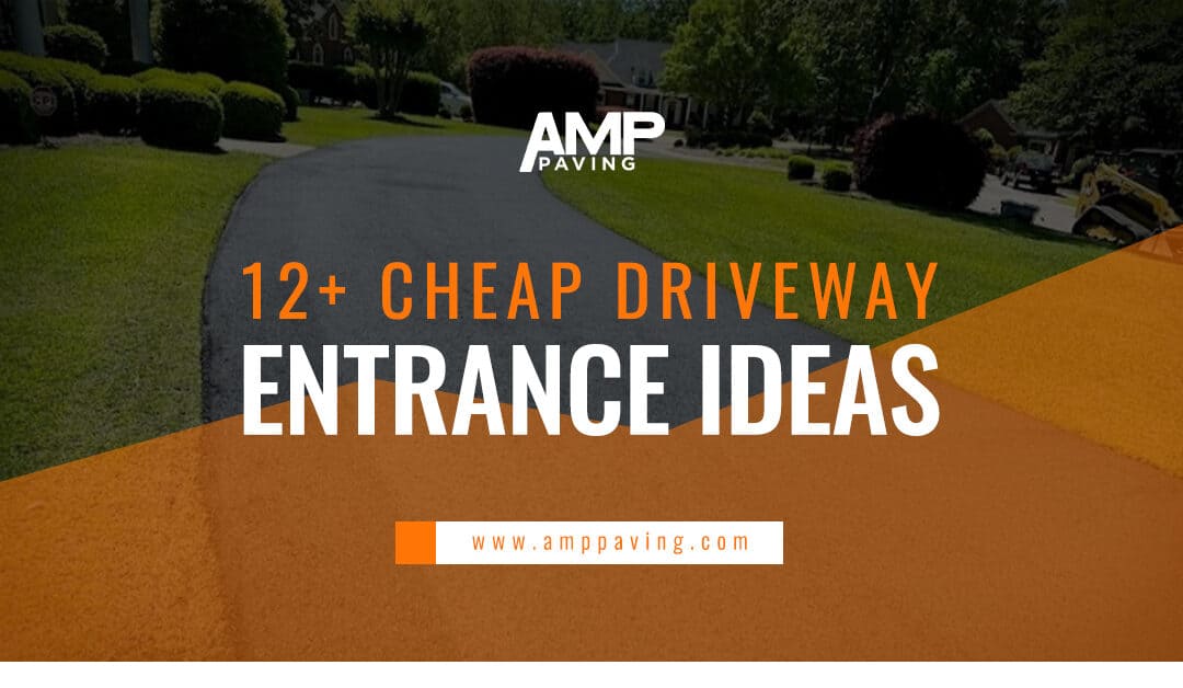 cheap driveway entrance ideas