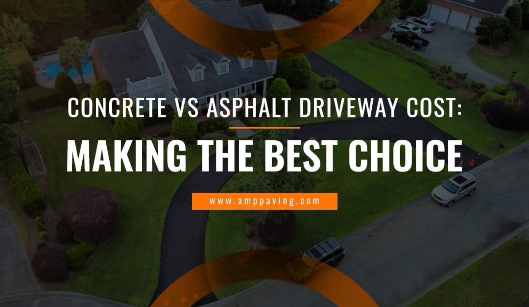 concrete vs asphalt driveway cost