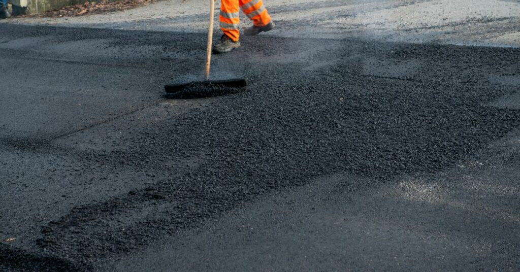 residential asphalt driveway