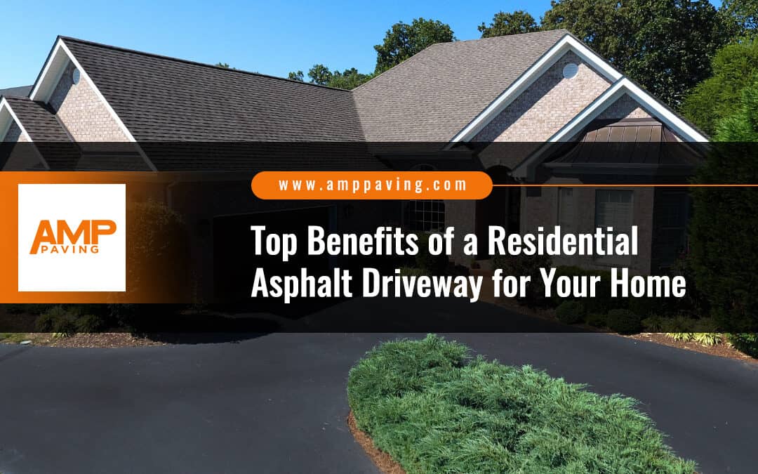 residential asphalt driveway