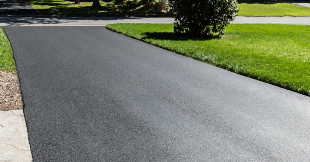 residential asphalt driveway