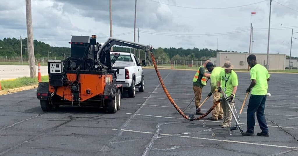 driveway crack sealer