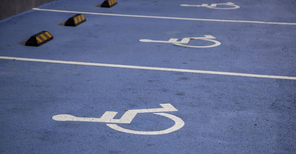 accessible parking sign