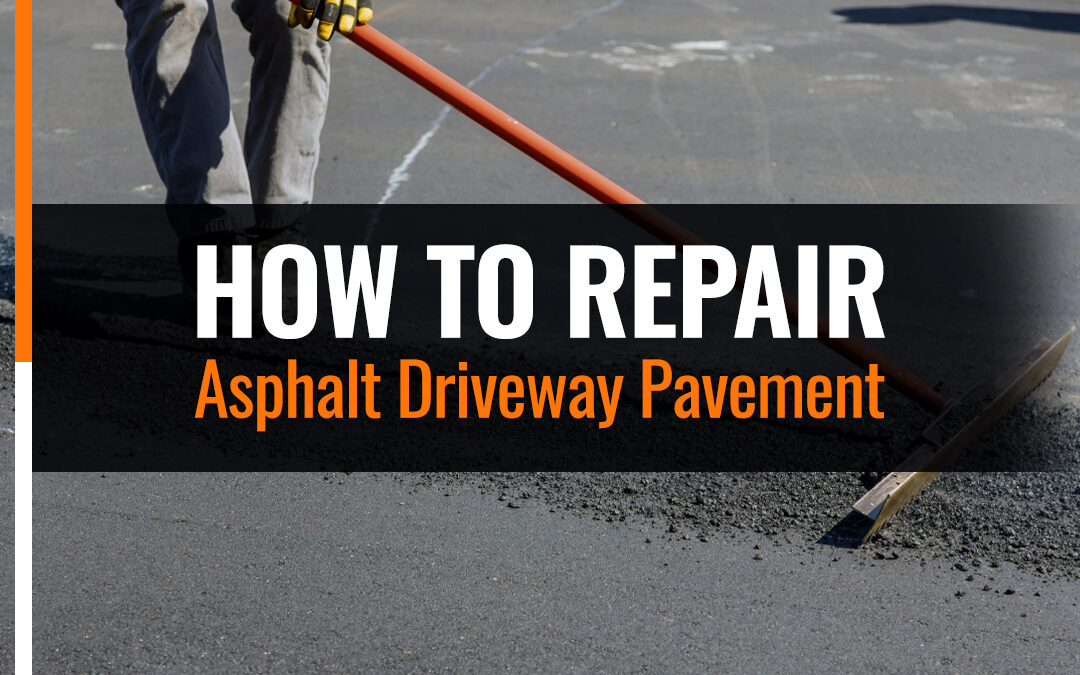 how to repair asphalt driveway